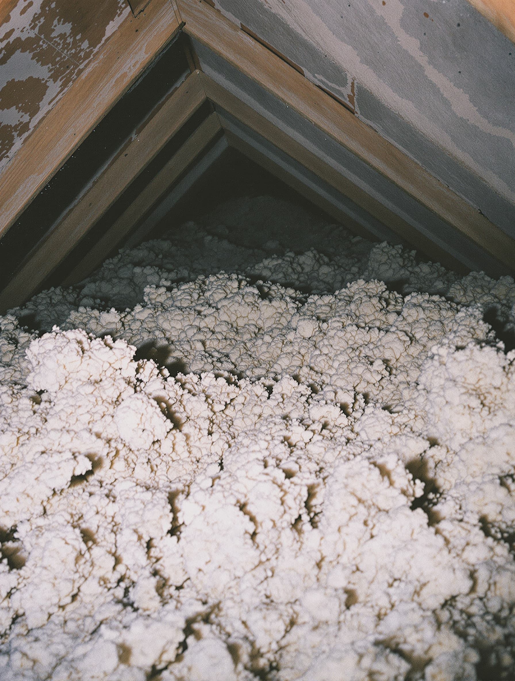 Levittown Cape — Attic Blown-In - after