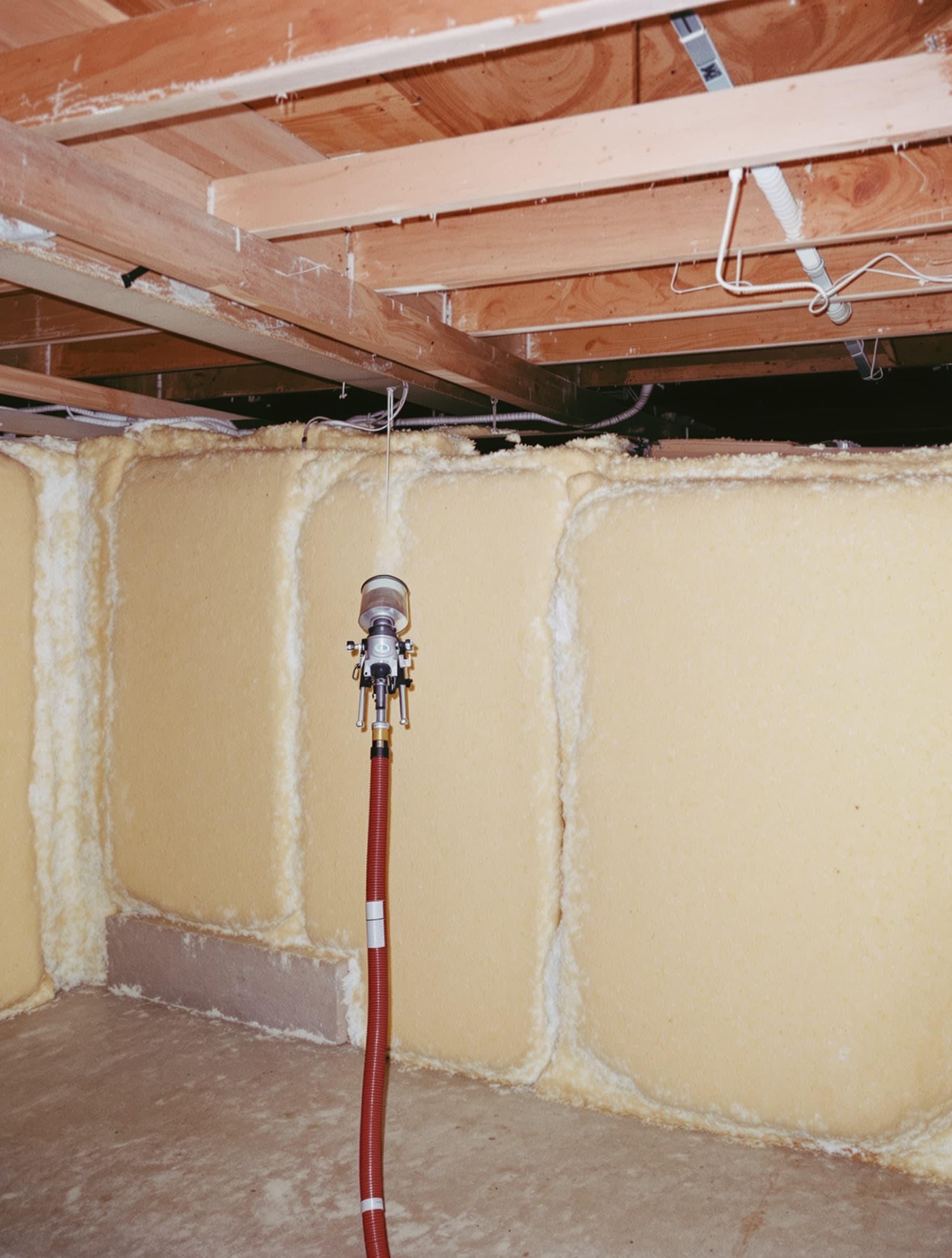 Huntington Colonial — Basement Rim-Joist - after